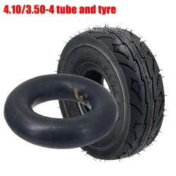 4.10/3.50-4 Tire Thickened Inner Tube Outer Tyre for Electric Scooter Trolley 410/350-4 Pneumatic Wheel Accessories