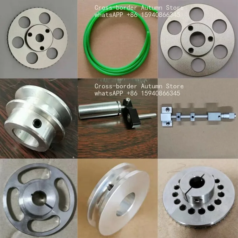 Inner hole 12 outer diameter 40 round pulley, packaging machine with pulley braided belt pulling ratchet small parts
