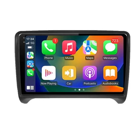 차량용 카플레이, 안드로이드 13, 2 DIN 지능형 시스템, 아우디 TT MK2 8J 2006-2014, 자동차 라디오 멀티미디어 플레이어, 와이파이 스테레오 GPS QLED 차량용 카플레이, 안드로이드 13, 2 DIN 지능형 시스템, 아우디 TT MK2 8J 2006-2014, 자동차 라디오 멀티미디어 플레이어, 와이파이 스테레오 GPS QLED