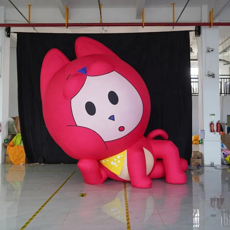 Advertising Inflatable Custom Inflatable Giant Cat Cartoon Infltabales