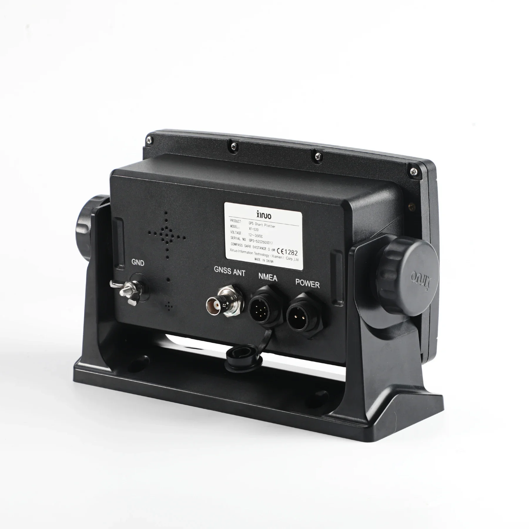 

Xinuo XF-520 5-inch' Marine GPS Navigator Color LCD Display Positioning Boat Chart Plotter GPS Navigation with Xinuo-map