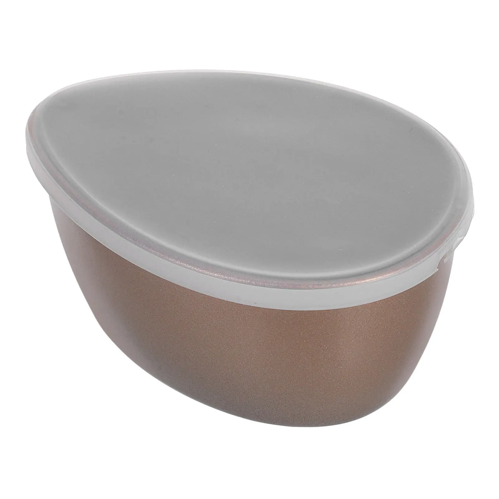 320Ml Steamed Egg Bowl with Lid Silicone Carbon Steel Microwave Oven Steamer Baking Pan for Eggs Cakes Puddings Mini Muffin Tin