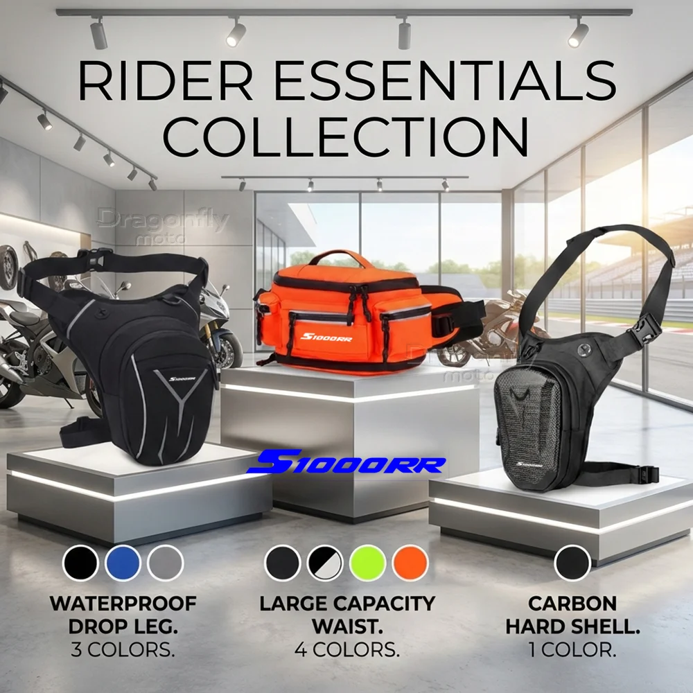 

For BMW S1000RR S 1000RR 2017 2020 2021 2022 Motorcycle Leg Bag Waterproof Rider Waist Bag Cycling Bike Crossbody Bag