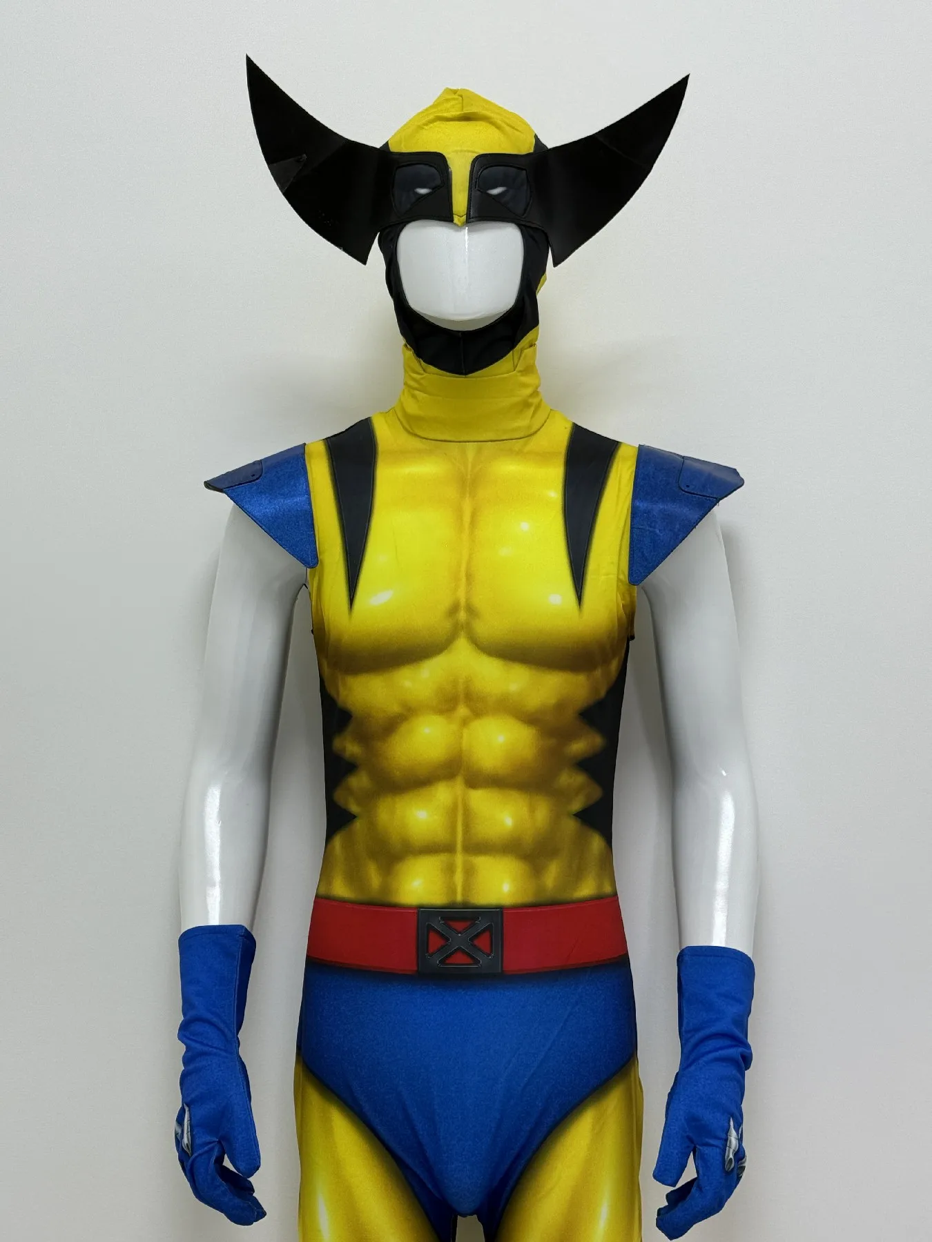 

Superhero Costume Cosplay Logan Adult Man Wolverinee Wolf Disguise Halloween Carnival Party Outfits