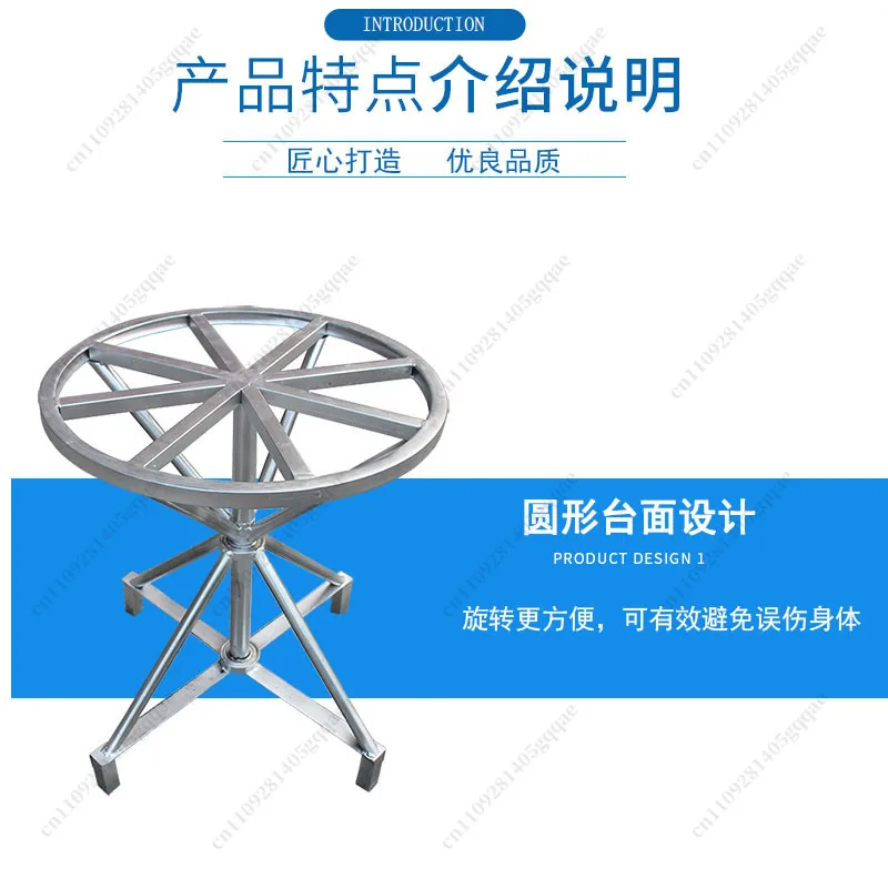 360-Degree Rotating Furniture Painting Table Paint Rack Turntable Spray Platform Packing Workbench Rotary in Stock