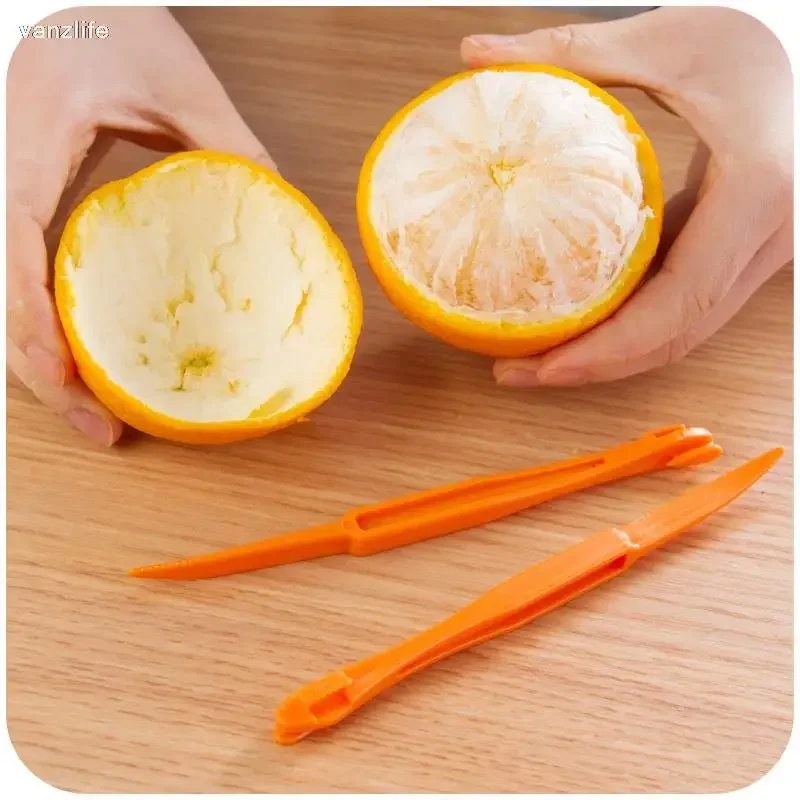 3pcs/vanzlife Kitchen gadgets creative long section Manual orange peeler orange juice compact and practical helper Cheese grater