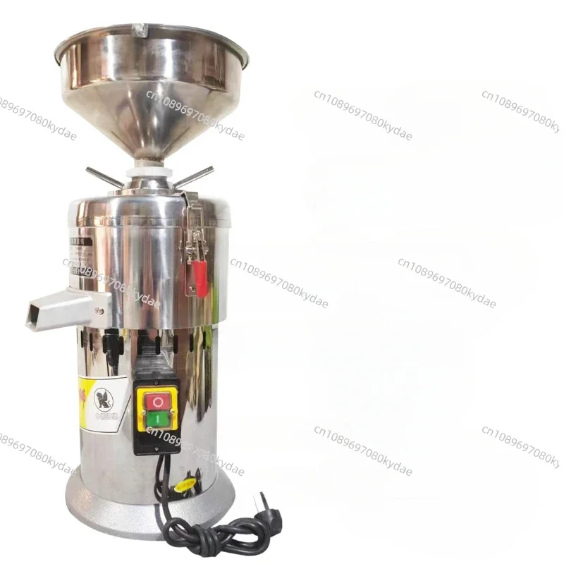 220V Sesame Sauce Machine Commercial Peanut Butter Large Capacity High Power Automatic Grinding Sesame Paste Tool Small Size