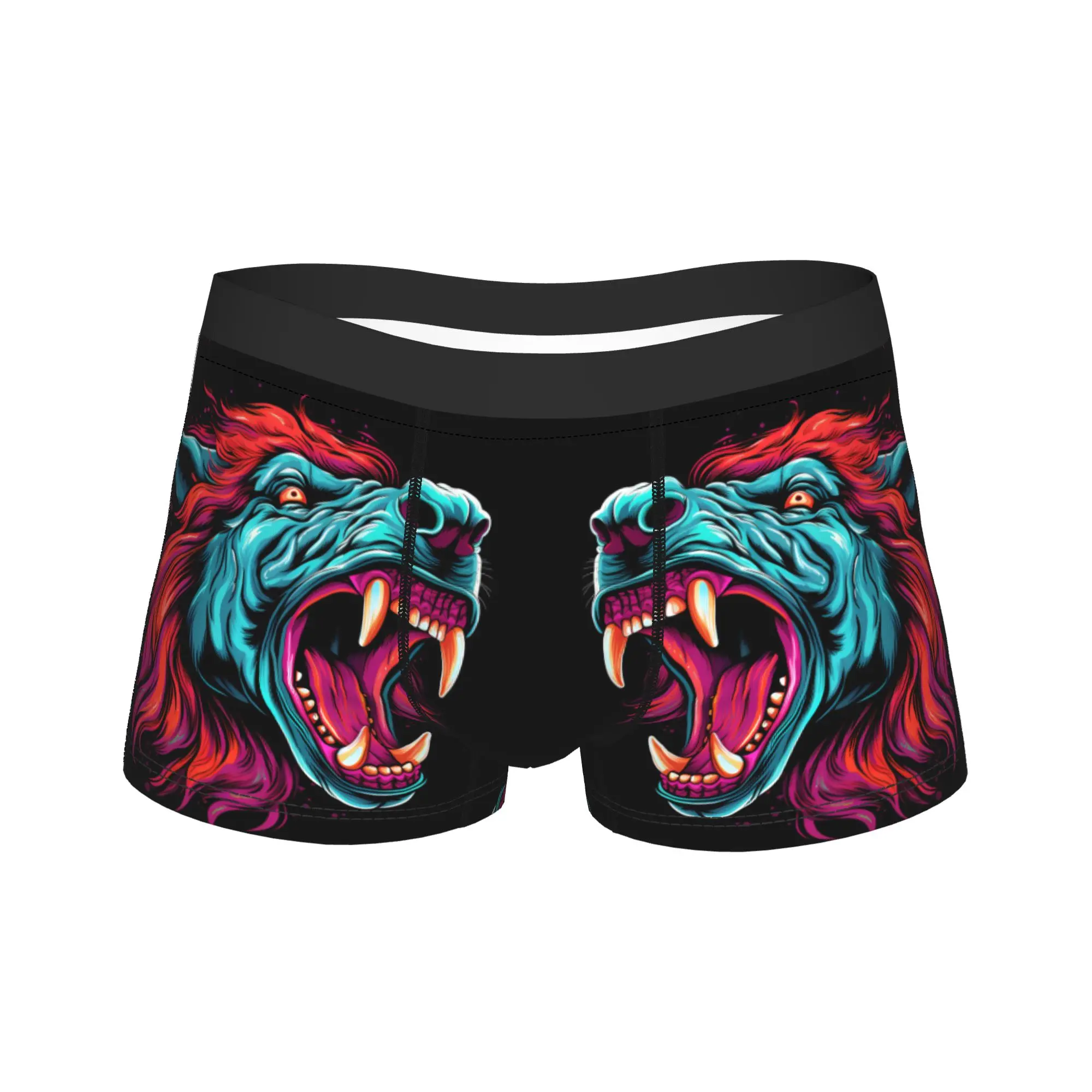 

Horse Big Mouth pink magic Underwear Design Boxershorts Trenky Males Panties Classic Boxer Brief Birthday Gift