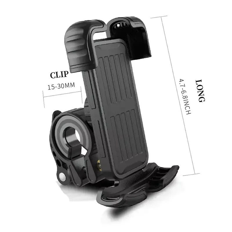 Adjustable Phone Holder for Bike Hands-Free Cycling Phone Mount Bracket for Bikers