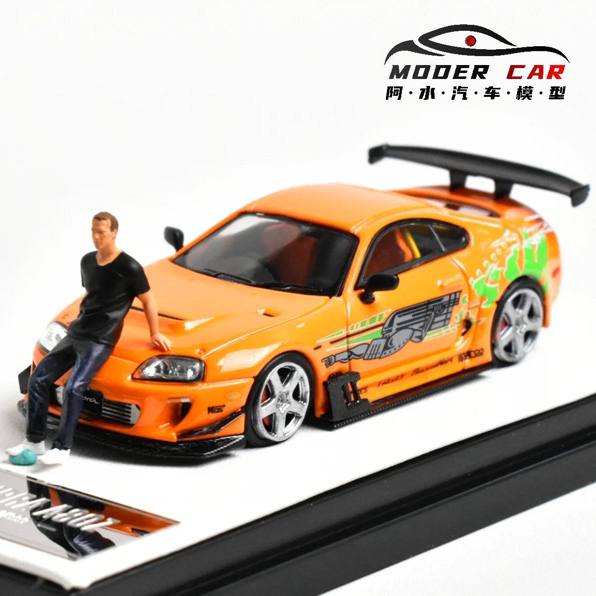 TM 1:64 SUPRA A80Z Modello di auto pressofuso