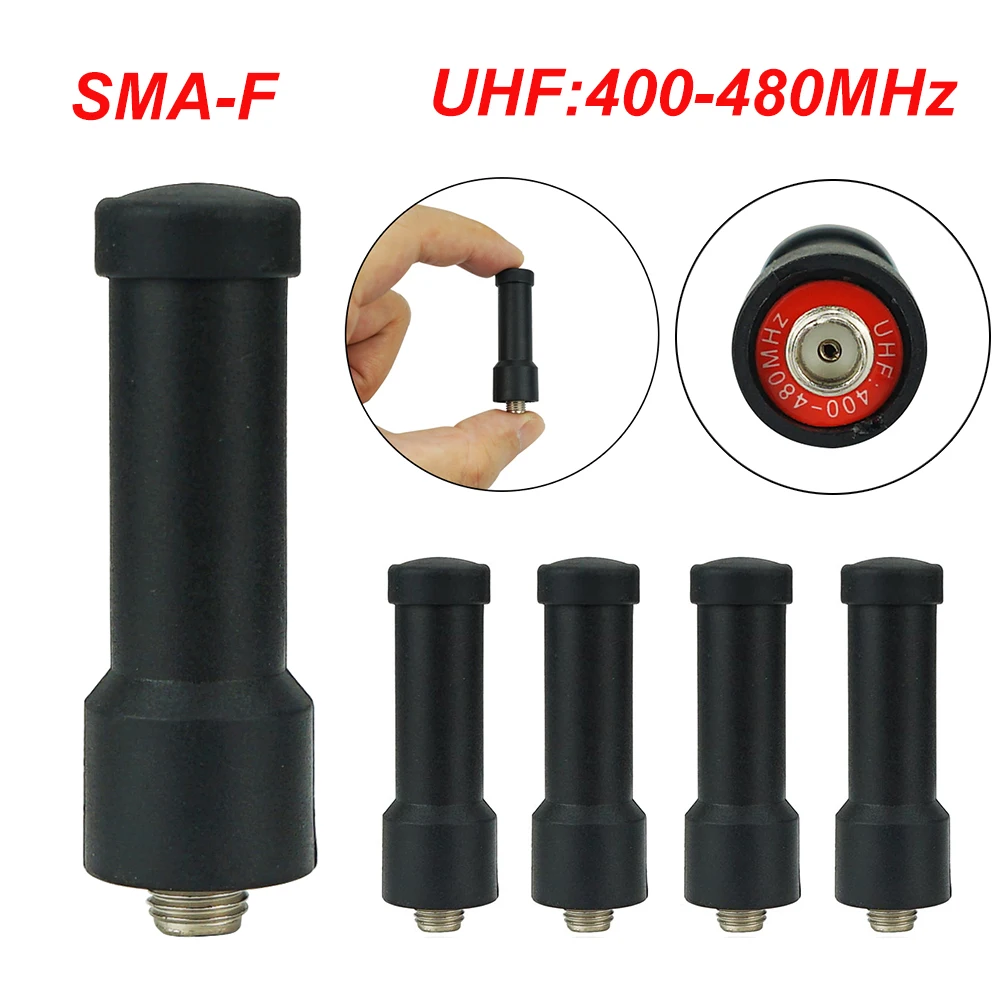 Universal Soft Mini Antenna UHF 400-480MHz SMA-Female Short Antenna For Baofeng Walkie Talkie UV5R BF 888S UV82 Kenwood TK 360