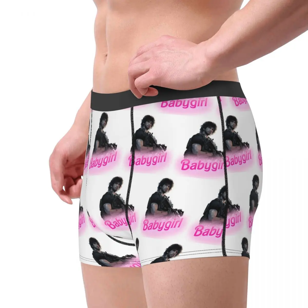 الملاكم السراويل السراويل كارلوس أوليفيرا Babygirl سراويل الذكور ملابس داخلية جيدة التهوية لهدايا صديقها رجل أوم