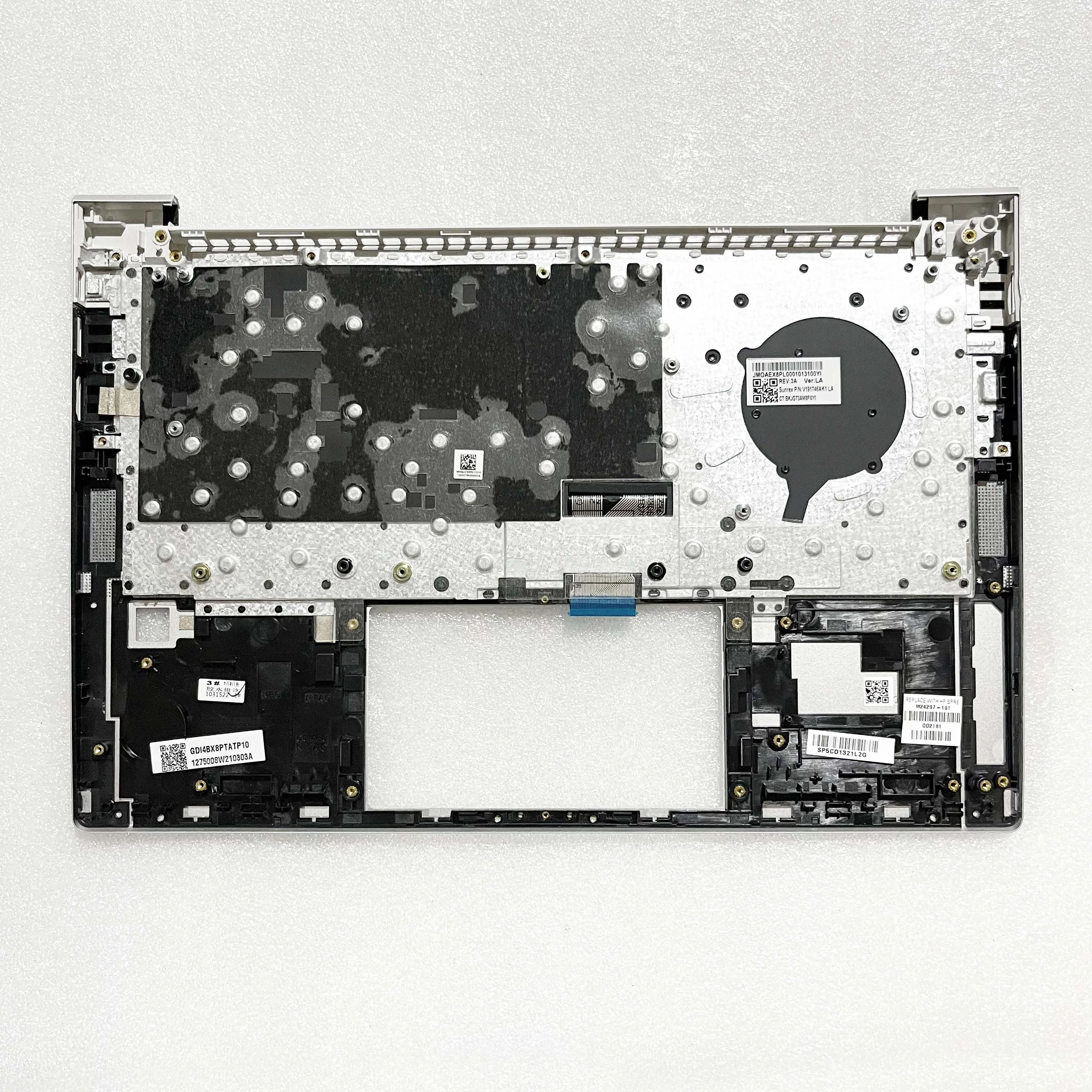 Imagem -05 - Teclado Original dos Eua para hp Probook Palmrest para Laptop Tampa Superior Substituição de Habitação Superior M21190001 430 g8 g9 Zhan 66 13 g4 g5