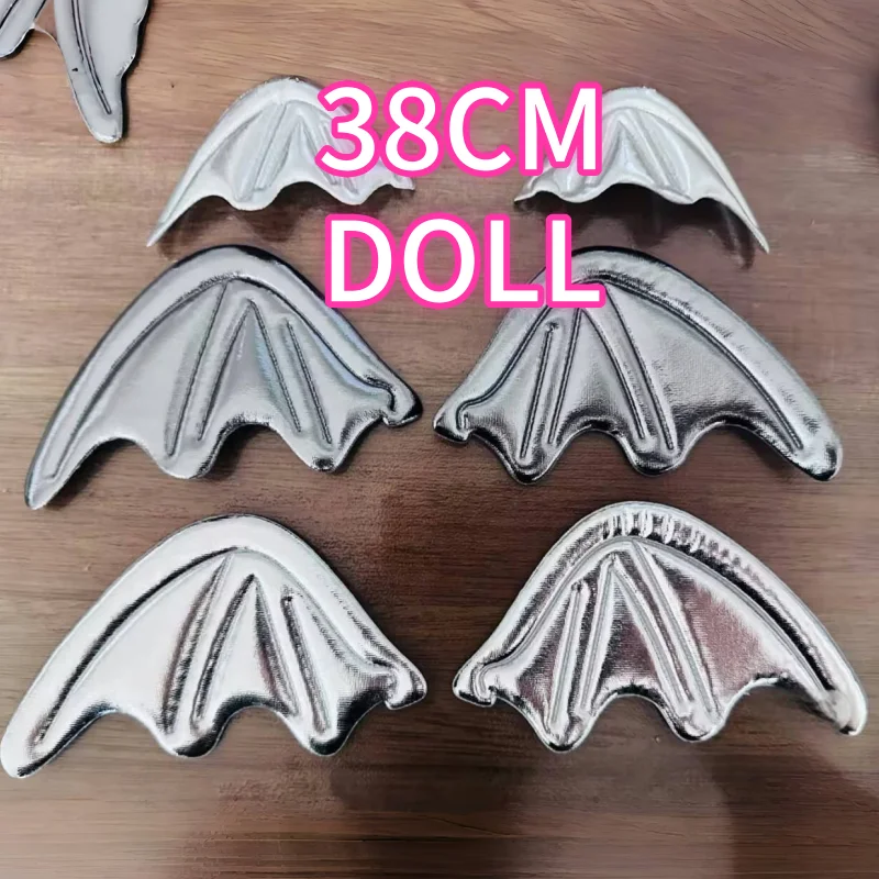 

Hot Sale Reform High Quality Pretty 38cm Replicaa Angel Wings Tail Creative Diy Figure Vinyl Cute Doll Children Collecte