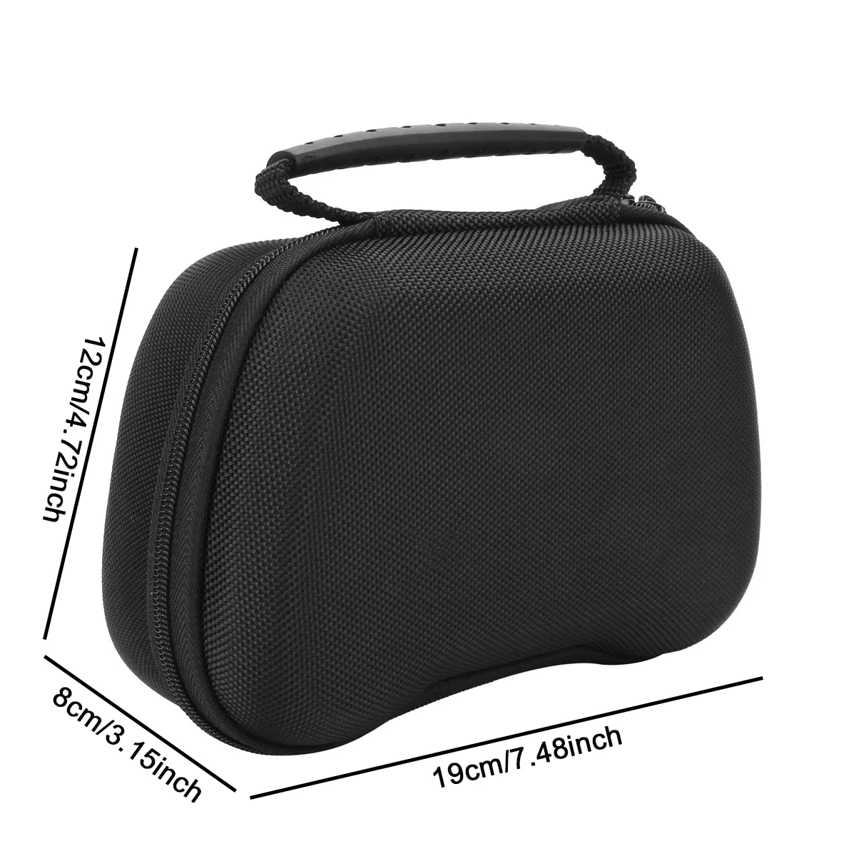 Picture 3: Travel Controller Case Compatible with Switch Pro Controller PS5 Controller Xbox Controller Compact Hard Shell Carrying Case