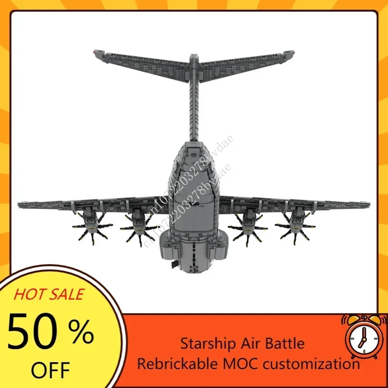 14793PCS MOC Airbus A400M Atlas ( Without Power Functions ) Model Building Blocks Technology Bricks DIY Assemble Toys Kids Gifts