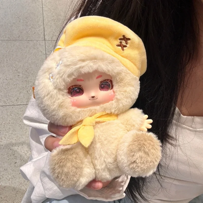 متوفر 14 سنتيمتر سلسلة المستذئب دمية من الفينيل ألعاب من نسيج مخملي على ظهره قلادة محشوة ألعاب من نسيج مخملي الكرتون أنيمي لطيف الاطفال الأصدقاء الهدايا