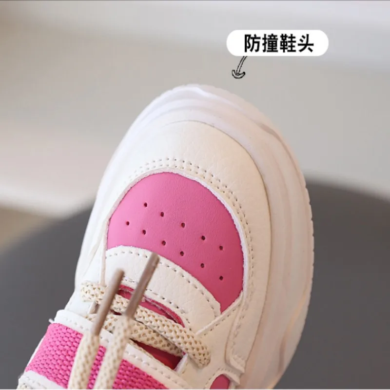 2024 autumn winter New children's sports shoes girls' baby shoes casual board shoes boys' high top basketball shoes