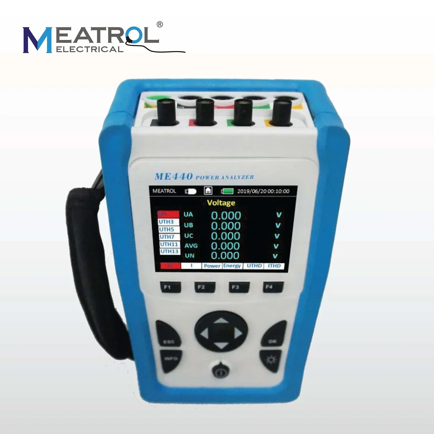 Best selling products HANDHELD data logger/electrical power meter /digital  meter/ROGOWSKI 3 phase  analyzer
