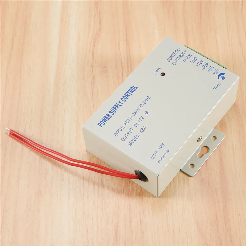 CJSD-K80 ประตูระบบแหล่งจ่ายไฟ DC 12V 3A Miniature Power/ล็อคไฟฟ้า Power/ระบบควบคุมการเข้าถึง