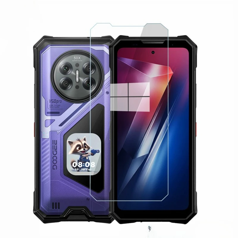 9H gehärtetes Glas für Doogee V50 Pro Displayschutzfolien, gehärtete Folie für Doogee V50Pro Schutzfolie Glasabdeckung