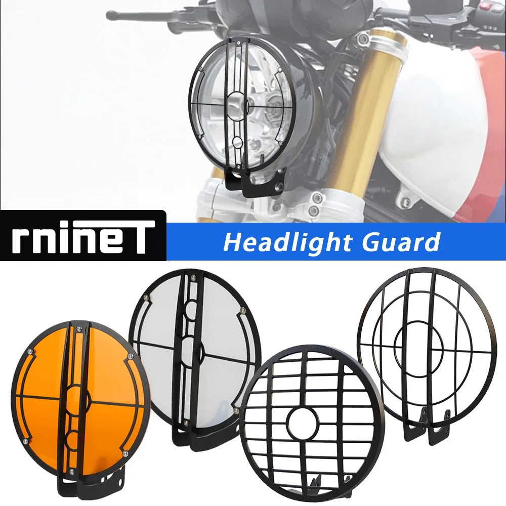 

R1200 R Nine t Headlight Protector Grille Guard Cover CNC FOR BMW R1200 Nine-T Urban GS/Pure/Scrambler/ 2021 2022 2023 2024 2025