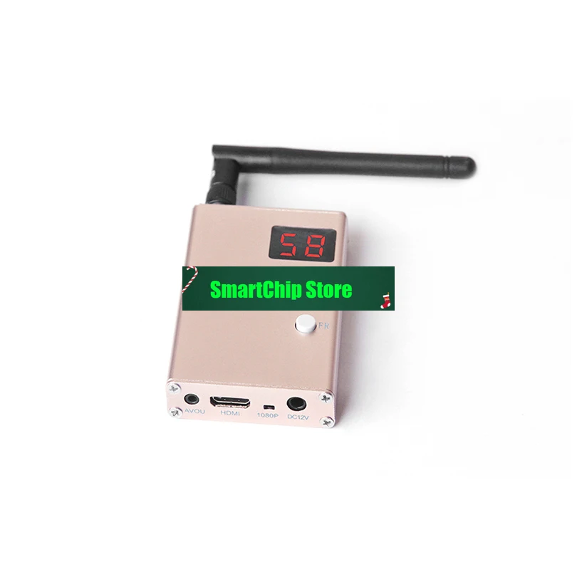 StoreRD40 5.8G 40CH / RC-HD 48CH HDMI-Compatible Wireless Audio Video Diversity Receiver Dual Antenna High Sensitivity Drone Pa