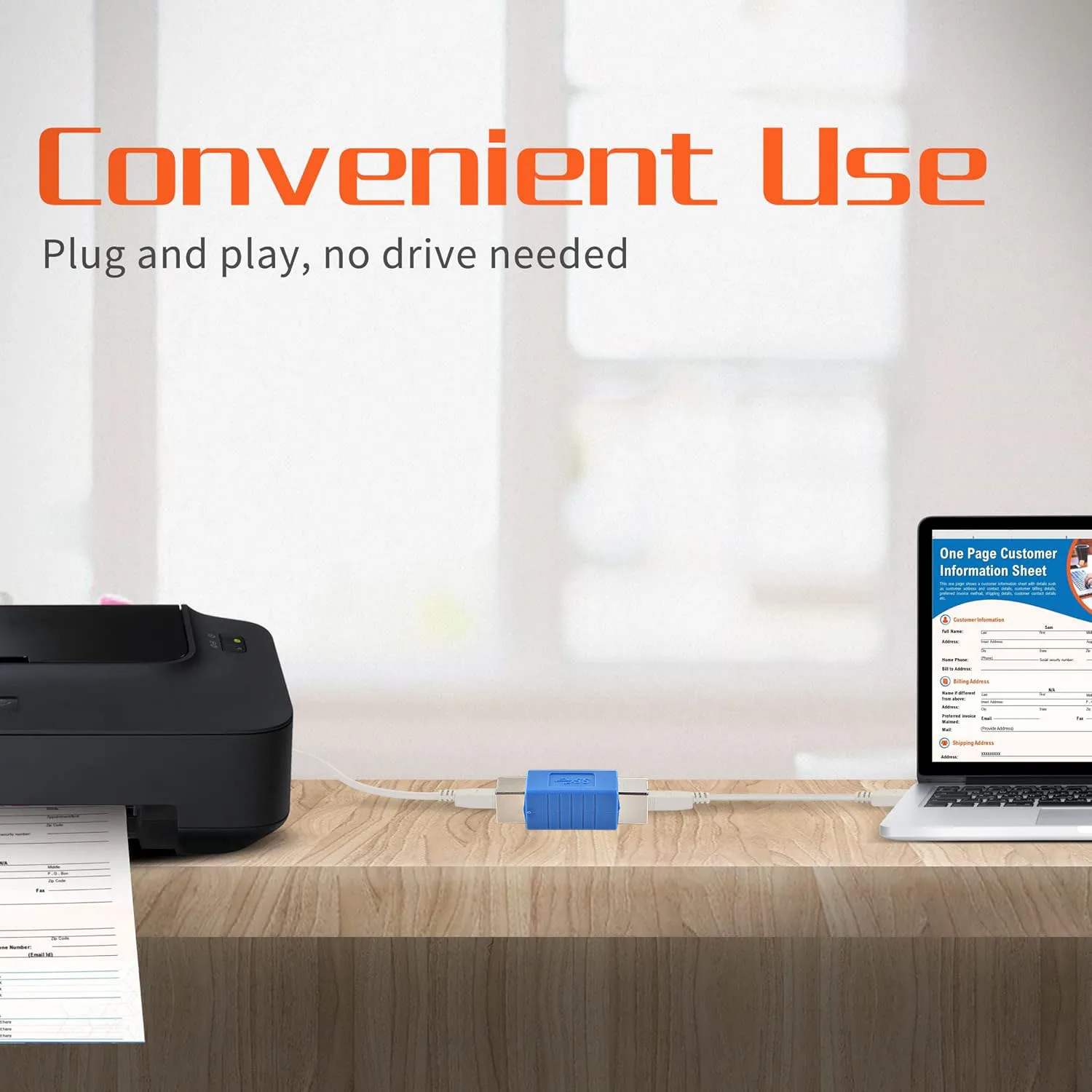 1pc USB 3,0 Typ B Buchse auf USB 3,0 B Buchse Koppler Daten Extender Stecker Konverter Adapter für drucker Scanner Kabel