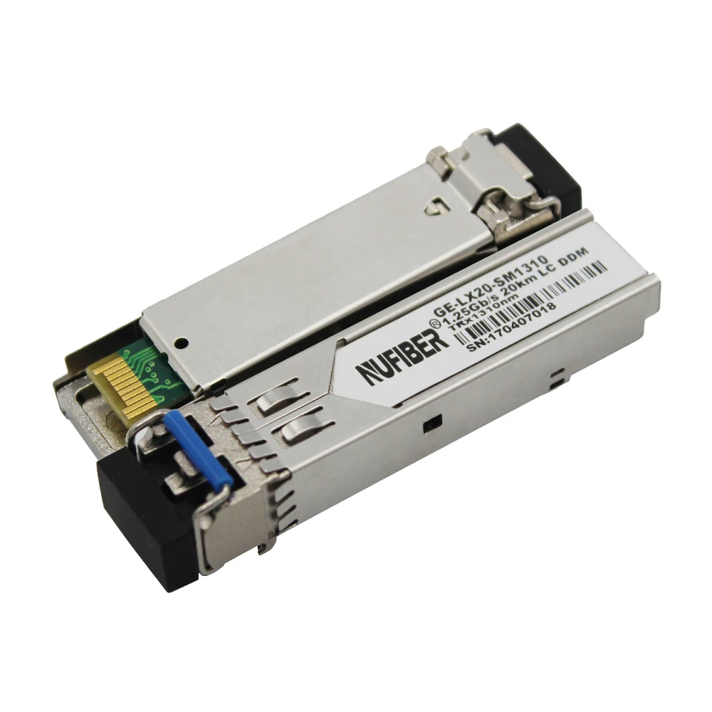 1.25G SFP Module Dual Fiber SM 1550nm 120km SFP Transceiver Gigabit 120km LC DDM