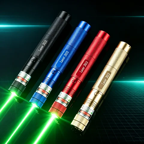 (Do not provide batteries) High Power Green Laser Pointer Teaching Tool Pet Automatic Cat Toys Laser Focus Lazer Pen Combination