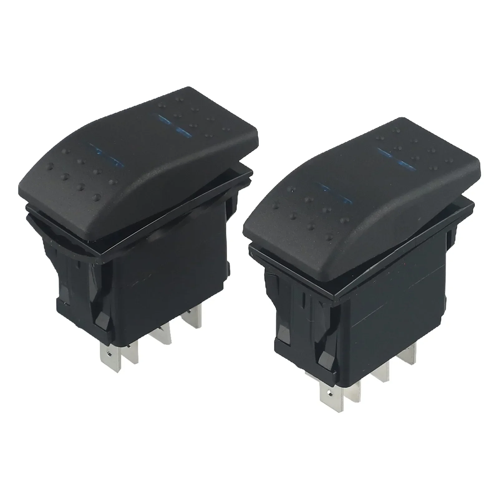 Blue LED Light LED Switch Position V And V Systems Boat DPDT Position Switches V A Pin Design Easy Installation