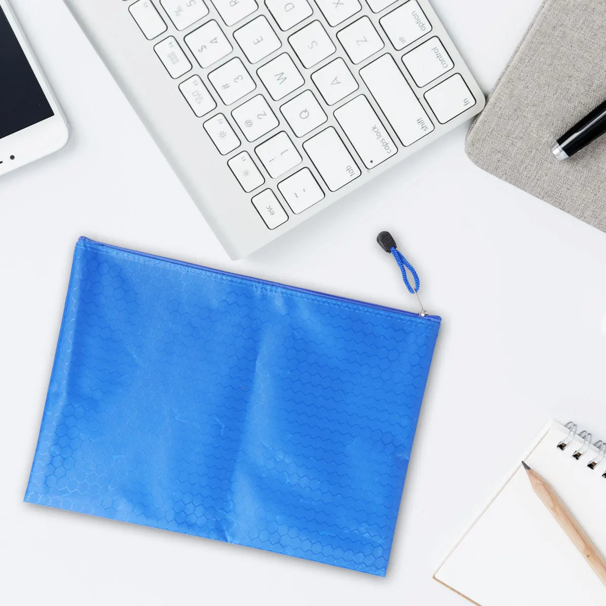 

3pcs A4 Tough Fabric Tool For Office Heavy Duty Organizer Bags Football Tough File Bags File Bag