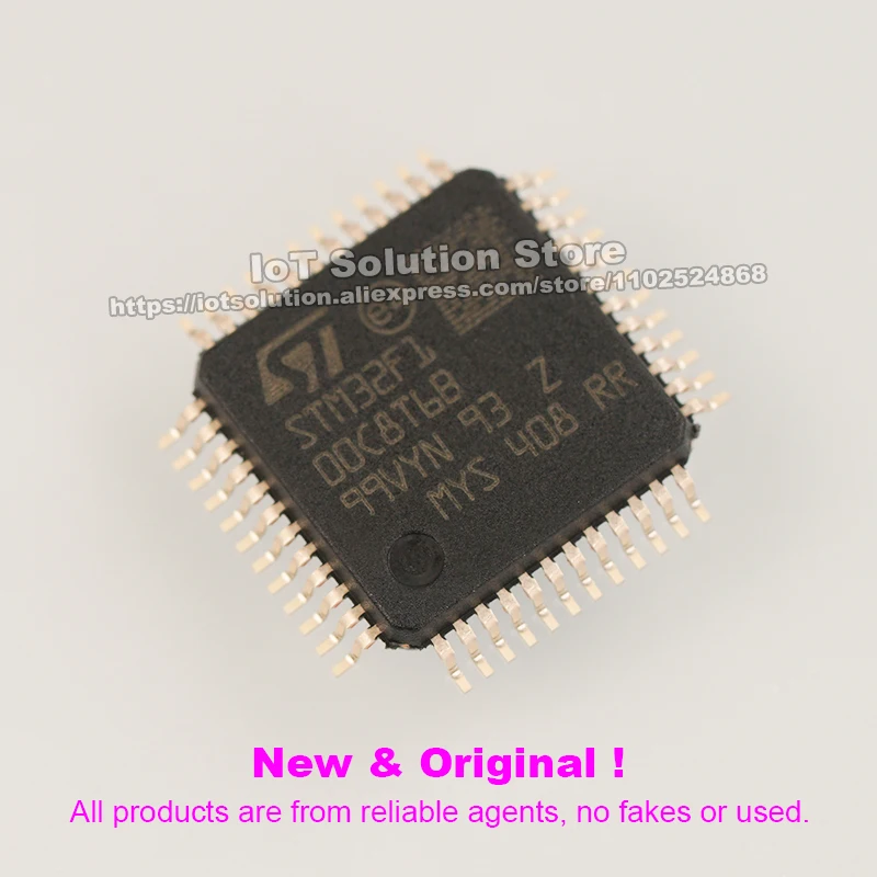 LQFP-48 7x7x1.4mm STM32F100C8T6BTR