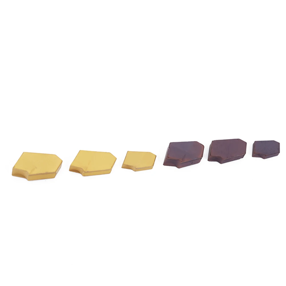 KAVTE 10PCS SP200 SP300 SP400 NC3030 PC9030คาร์ไบด์แทรกเครื่องกลึงเครื่องตัดเครื่องมือ Parting และเซาะร่อง Off เครื่องมือ