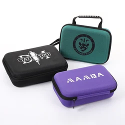Black/ Purple/Green Tattoo Machine Pen Box Tattoo Supply Storage Bag Multi-Functional Makeup Case Waterproof Tattoo Accessories