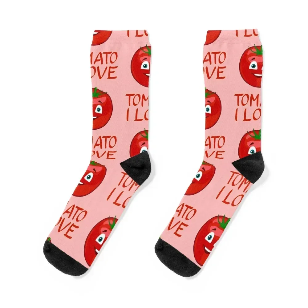 

I Love Tomato - I love tomato Socks hiking sports stockings football New year's Socks Men's Women's