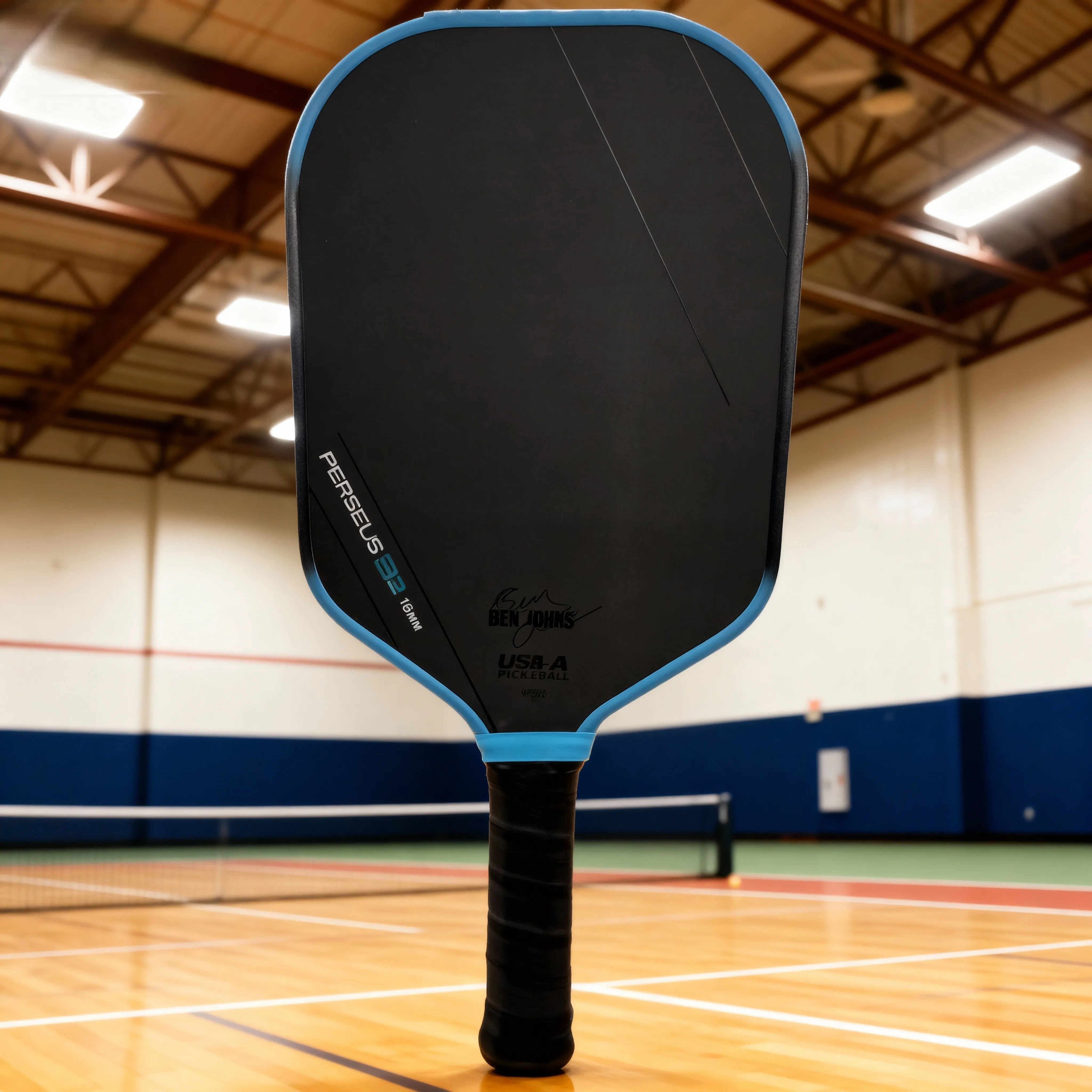 

16mm 14mm 3S Perseus Blue-Black Gradient Professional Pickleball Paddle Toray T700 Carbon Fiber