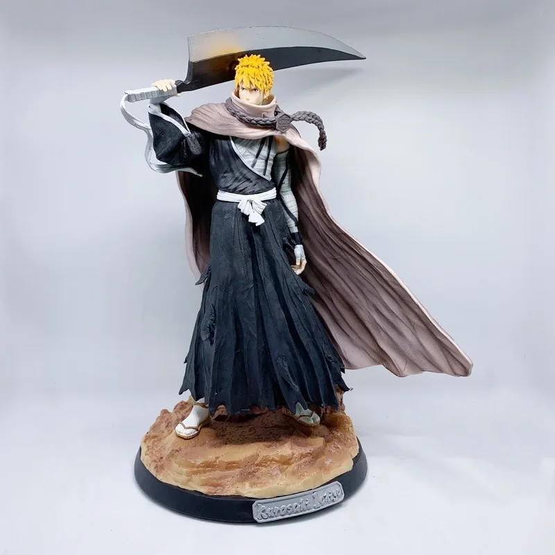 

34CM Kurosaki Ichigo GK Anime Figure Action PVC Bleach Statue Figurine Model Collectible Room Decoration Toys for Children Gift