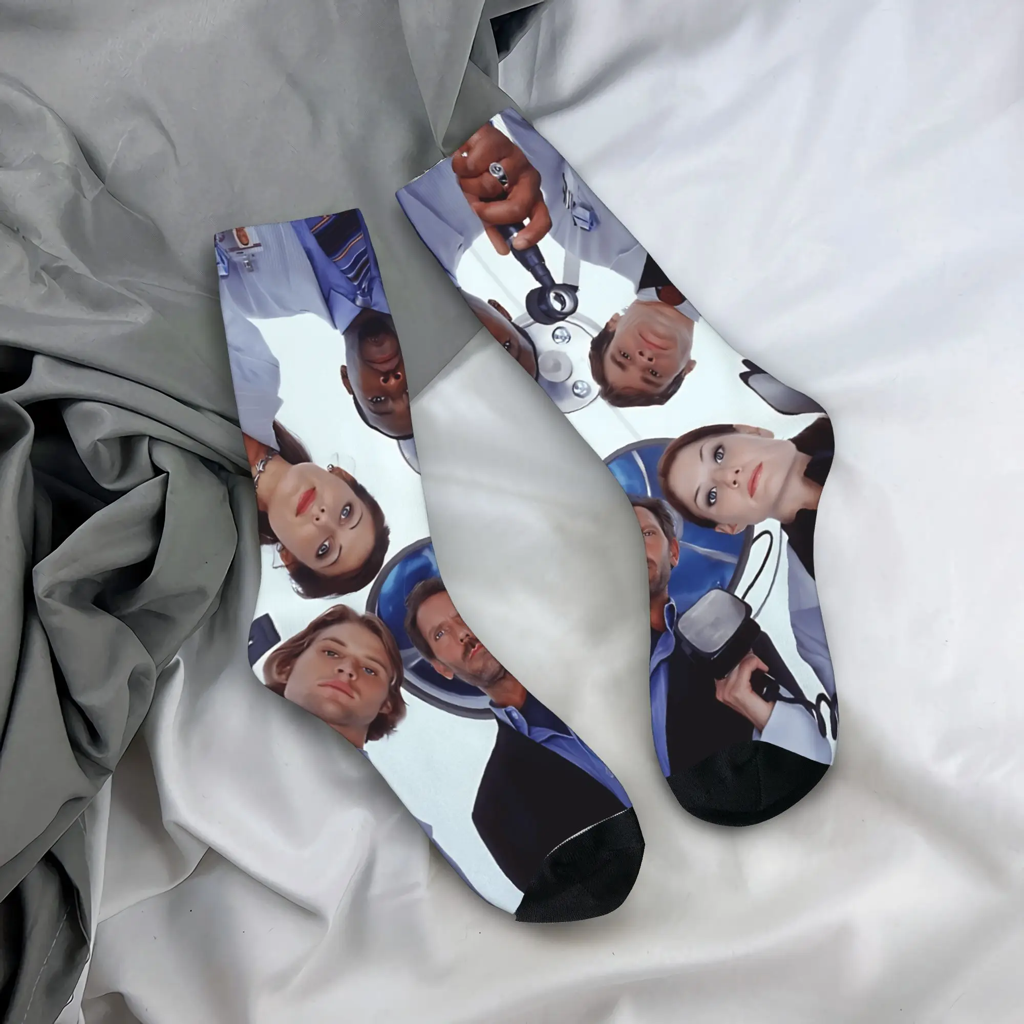 

Чулки Dr Gregory House, мужские носки, удобные элегантные носки, зимние спортивные противоскользящие дизайнерские носки для спорта на открытом воздухе, подарок на день рождения