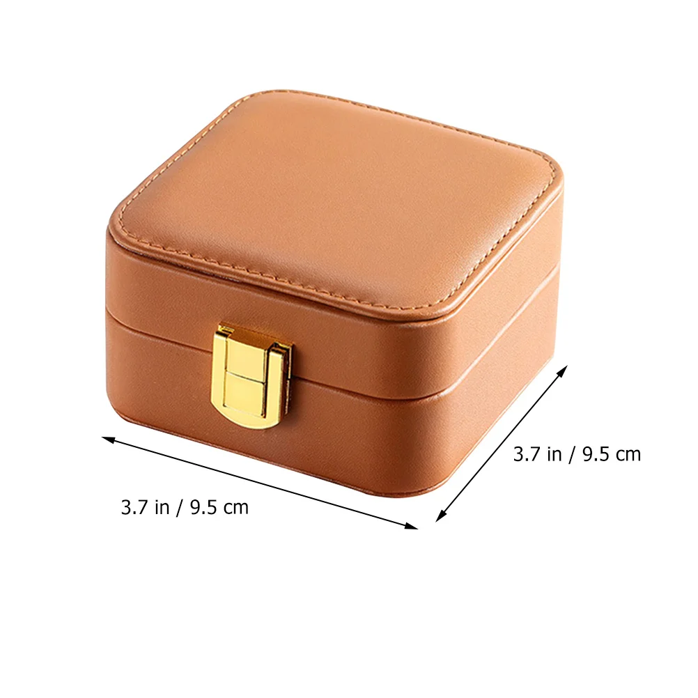 

Jewelry Storage Box Portable Durable Organizer for Rings Necklaces Bracelets Travel Gift Case Jewelry Storage Box