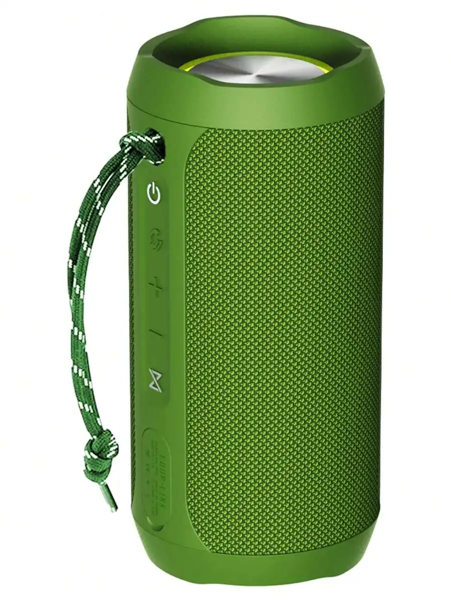

Waterproof Portable Bluetooth Speaker - 20W Louder Wireless Speaker With 20 Hours Playtime, TWS Pairing, RGB Lights And TF Slot