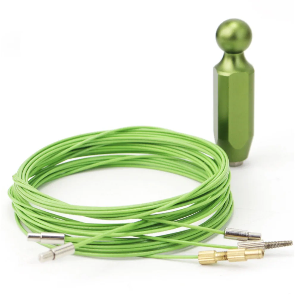 

Велосипедная прокладка кабеля Цвет Зеленый Велосипедная рама Направляющая для проволоки Практичная в использовании Уменьшает устойчивость к скольжению Устойчивость к ржавчине