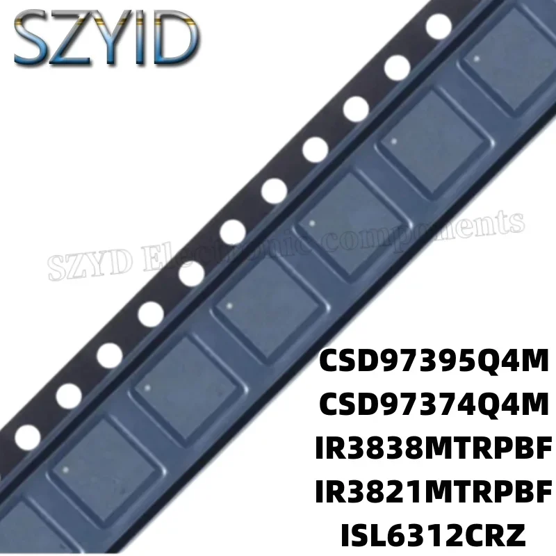 1 قطعة QFN-CSD97395Q4M CSD97374Q4M IR3838MTRPBF IR3821MTRPBF ISL6312CRZ