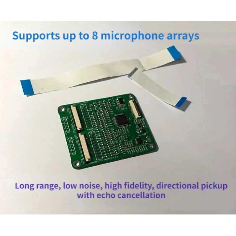 

Microphone Matrix Array Noise Reduction Voice Sound Source Location Tracking Recognition Echo Cancellation