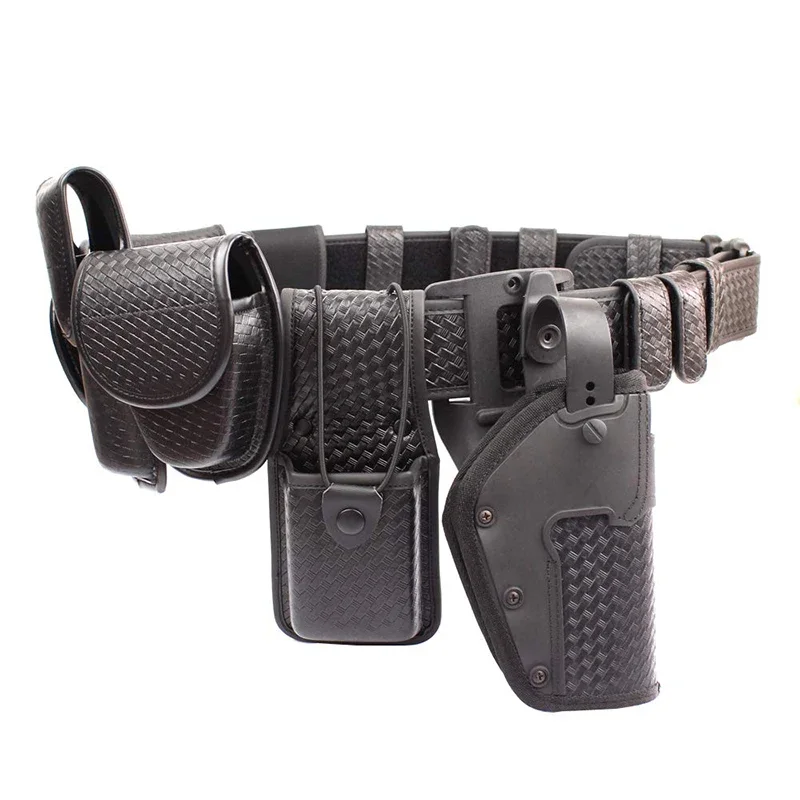 Gina 10 in 1 Modular Seat Tactical Heavy Duty Belt with Pouches Holder