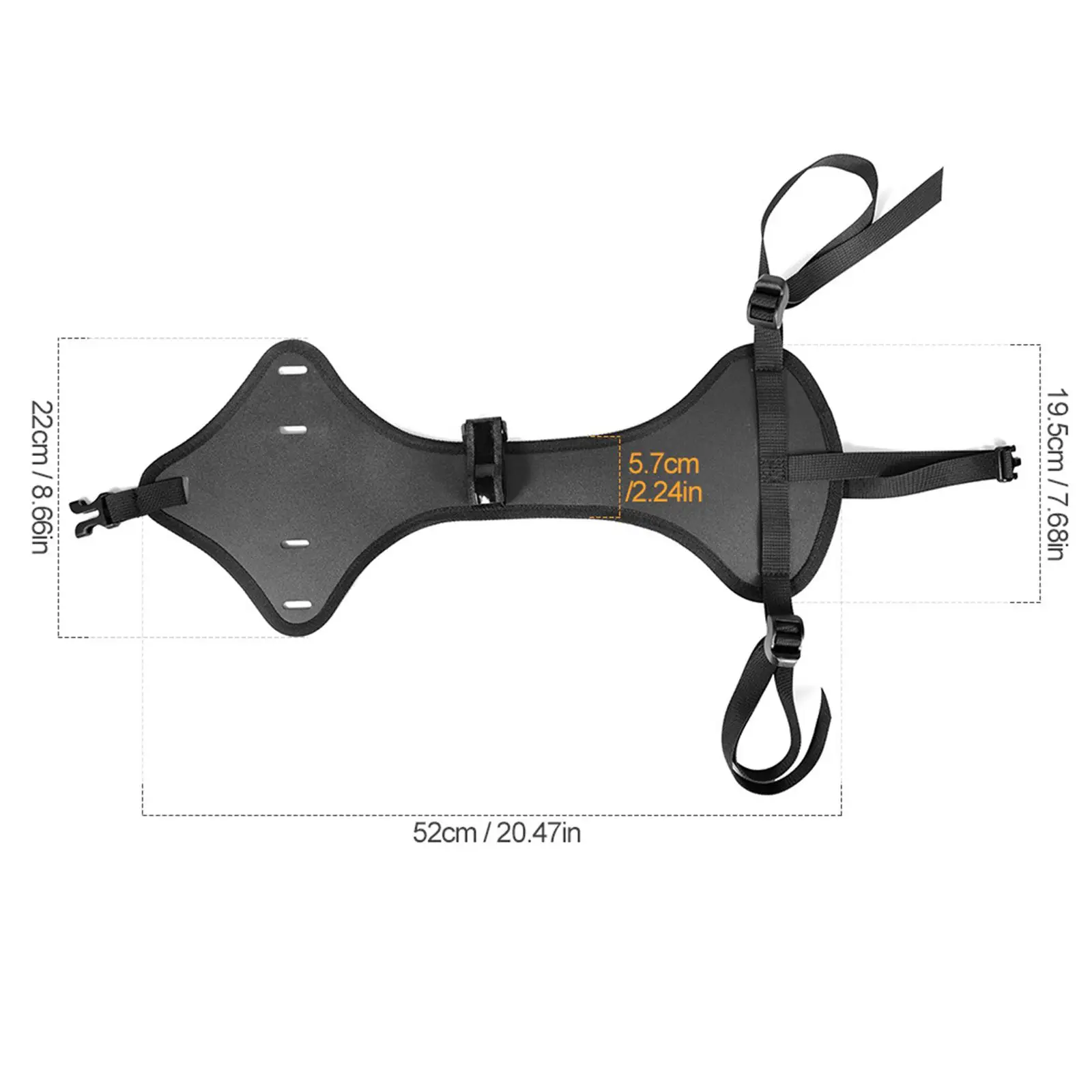 

Bike Tail Bag Extension Mount Rack Flexible Bicycle Tail Bag Rack Touring Bike Rear Shelf Simple Assembly Lightweight Versatile