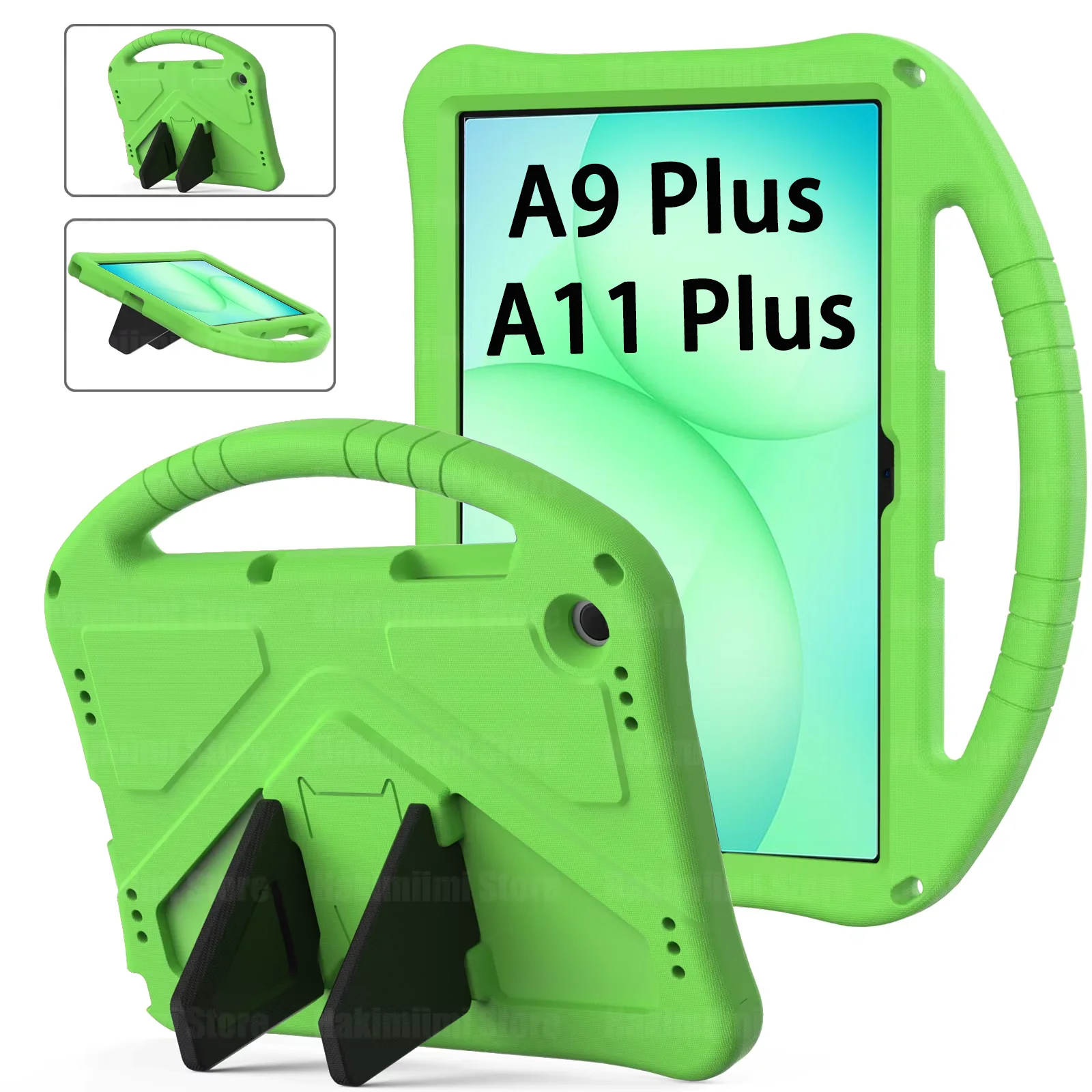 Case for Samsung Galaxy Tab A11 Plus / A9 Plus (11 Inch) Anti-Fall Shockproof Stand Hand-Held Cover for Galaxy Tab A9+ A11+ 11