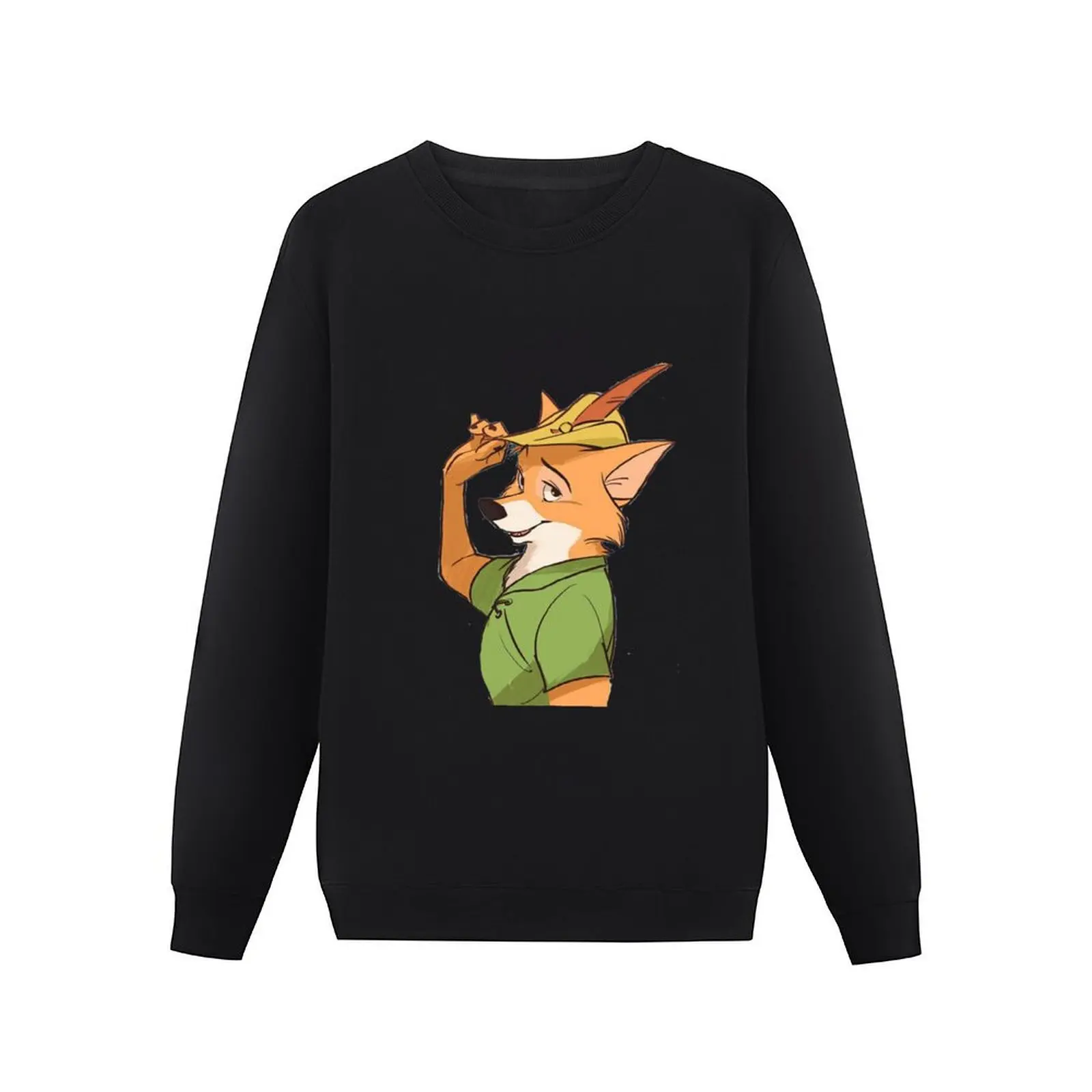 Robin Hood Cartoon Pullover Hoodie tracksuits men sweatshirt