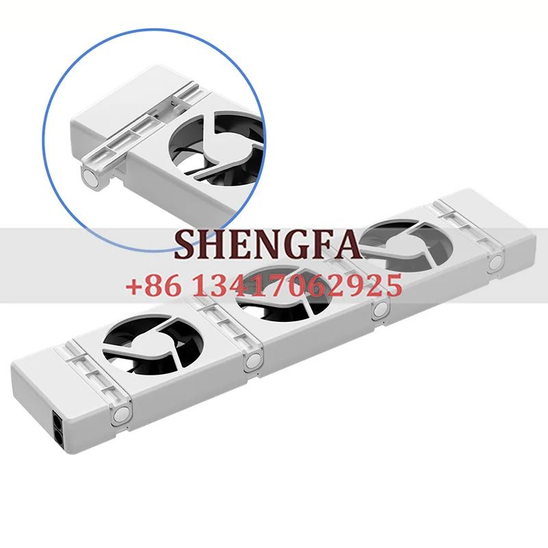 Radiator Fan1 Piece Running Quiet Heat Dissipation Fan Smart Heater Fan for Heaters, Improve Heating Performance and Save Energy