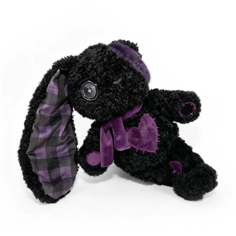 Plushie Dreadfuls Plush Toy Healing Series Super Soft Little Rabbit Doll Violet Neon Love Rabbit Christmas And Halloween Gifts